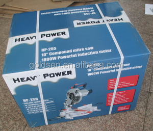 Tolhit Nhôm/Gỗ Cắt Băng Ghế Dự Bị Miter Kết Hợp Saw Máy Công Nghiệp Điện Bảng Saw 220V 255Mm 10Inch 1500W Điện - Product Image 3