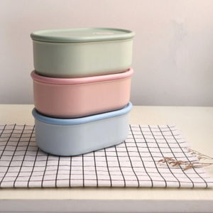 プラスチック製のランチボックス簡潔なスタイルの食品グレードPPランチボックス蓋付き子供と女の子の食品使用へようこそ - Product Image 4