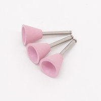 Le ciment de dents enlèvent le grain fin bleu de fraise en caoutchouc de silicone de RA
