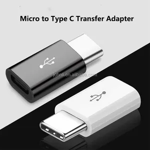 High品質マイクロUSB 3.1 Type-C高速データ同期転送充電器アダプタポケットフレンドリーサイズautocatalyticメッキABS