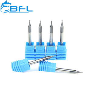 BFL 0.5 มม. ปลายจมูกปลาย 0.1 มม. คาร์ไบด์ Micro <span class=keywords><strong>Milling</strong></span> <span class=keywords><strong>Cutter</strong></span>