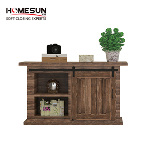 소프트 댐퍼 미니 슬라이딩 헛간 문 하드웨어 피팅 메커니즘 - Product Image 3