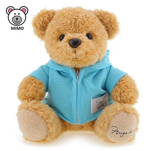 Orso Polare di Peluche Mini Animale Marino Imbottito con Certificazione CE, Sciarpa Rossa, Personalizzabile con LOGO, Morbido Giocattolo di Peluche Bianco - Product Image 5