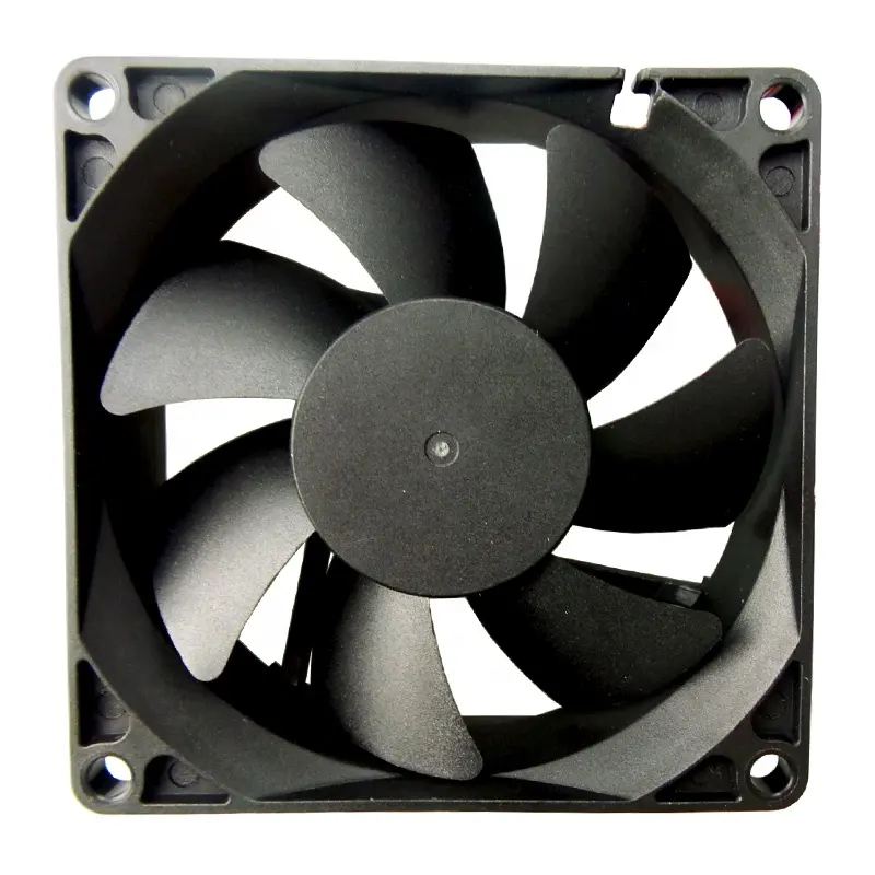 China Fabrikant Borstelloze Computer Case Dc 12V Hoge Cfm 80Mm 80*80*25Mm Warmte Koeling fan