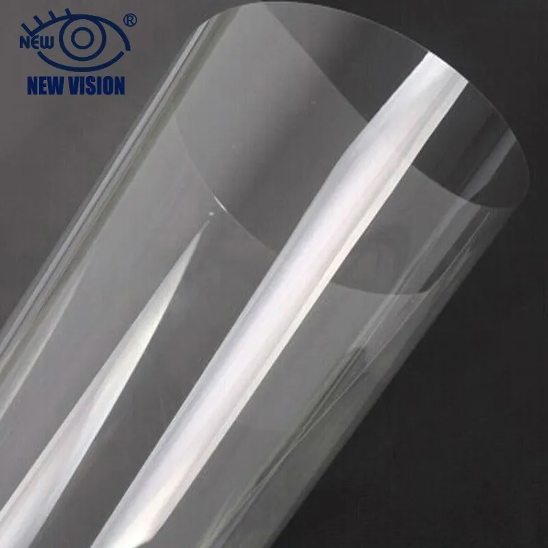 Good quality 4mil clear anti-shatter safety security window film for car and building windows protection 1.52x30m