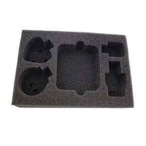 Packing Box Foam Custom Packing Velvet Surface EVA EPE Sponge Ring Box Gift Box With Foam Inserts