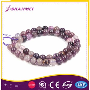 Différents Couleur <span class=keywords><strong>Fluorite</strong></span> Pierre Matériaux Pour <span class=keywords><strong>La</strong></span> Fabrication de Bracelets - Product Image 1