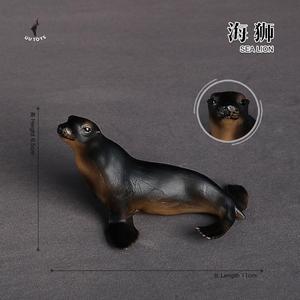 Figuras de Animales Marinos de PVC Sólido, Modelo de León Marino, Juguetes de Simulación de Vida Marina, Venta al Por Mayor - Product Image 5