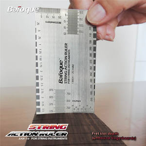 Règle de jeu de notes pour guitare, outil de jauge, d'origine, cordes <span class=keywords><strong>Baroque</strong></span>, en/mm - Product Image 6