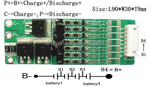 Bảng Mạch In Lion Pcb/Pcm/Bms/Chất Lượng Cao Cho Pin <span class=keywords><strong>3.7V</strong></span> 1S5A - Product Image 4