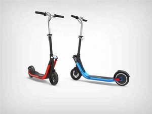 Patinete Scooter <span class=keywords><strong>para</strong></span> ciudad ★ Seguridad en los pies de camino al colegio y a donde vayas ★ 205mm Edición mas ancha, con más es - Product Image 2