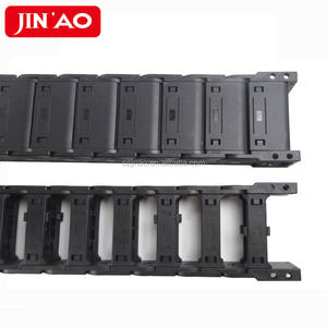 プラスチック導電性ケーブルワイヤーキャリアドラッグチェーンケーブルキャリアチェーンエネルギーチェーンケーブルトレイ - Product Image 1