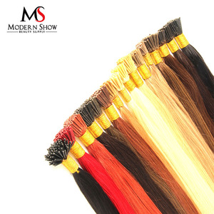 Venta al por mayor <span class=keywords><strong>3c</strong></span> 7a hair any colored I tip extensión de cabello humano - Product Image 3