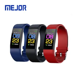 Healthy watch ID116 practical fitness tracker Usb rubber sports wrist band ID115 smart bracelet