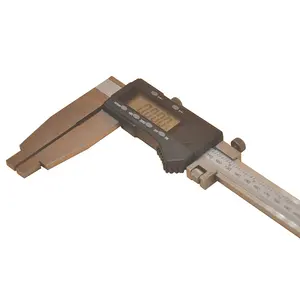 ROKTOOLS-calibrador Vernier de alta resistencia, Digital, 600mm/24 pulgadas, con mandíbula larga