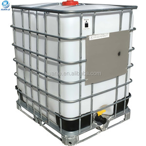Réservoir IBC multifonctionnel 1000L en plastique polyéthylène Conteneur d'eau de stockage industriel pour produits chimiques - Product Image 4