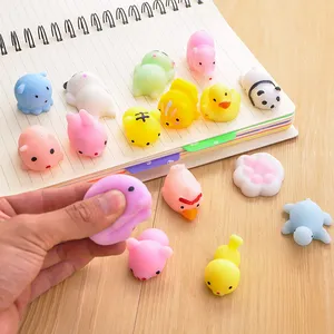 Mainan Hewan Bebek Mini, Mainan Segel Lengket Squishy