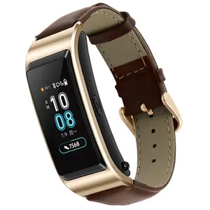 Bracelet de montre en cuir pour Huawei B5 bracelet de montre intelligente de remplacement