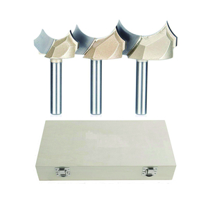 3-teiliges 1/2 Zoll Schaft Wolframkarbid Drachenball Holzfräser-Set für Holzbearbeitung - Product Image 3