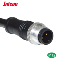 Connecteur étanche IP67 Ip68 mâle vers femelle BNC M15 2 broches pour LED