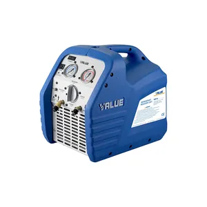 Valeur portable mini monocylindre 3/4hp unité de récupération de gaz réfrigérant ou machine de récupération de réfrigérant VRR12L/VRR12L-OS