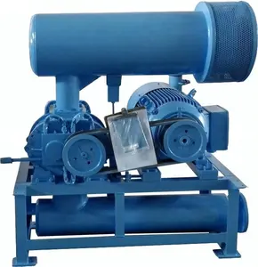 60KPA-100KPA hot sell electric high pressure industrial air roots blower for sewage treatment
