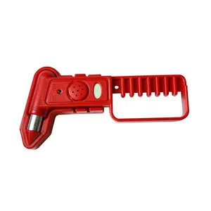 window breaker and seatbelt cutter Emergency life hammer r window glass breaker small keychain emergency safety