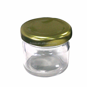 Mini 1oz 30ml mật ong lọ thủy tinh với vàng Thiếc Có nắp đậy cho thực phẩm lưu trữ - Product Image 6