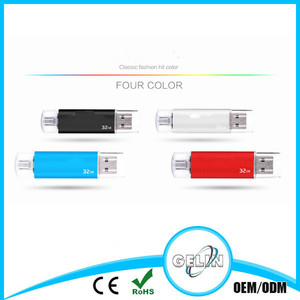 8 GB <span class=keywords><strong>USB</strong></span> 3.0 <span class=keywords><strong>OTG</strong></span> unidad flash <span class=keywords><strong>con</strong></span> conector micro <span class=keywords><strong>USB</strong></span> para Android móvil de color rojo - Product Image 4