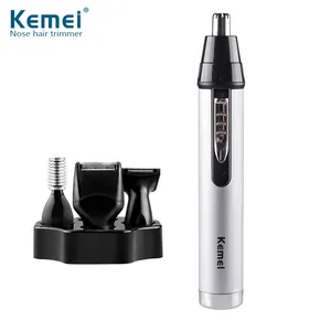 Kemei MenのFacial 4 in1 Hair Trimmer Mini Electric NoseとEar Hair Trimmer KM-6650 Wholesale