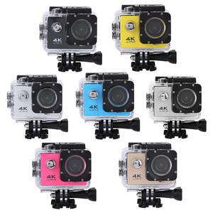 Action Camera 4K WiFi, Videocamera Subacquea Impermeabile con Angolo di Visione 170°, Fotocamera Sportiva WiFi - Product Image 1