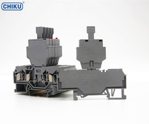 6.3A 250V दीन रेल घुड़सवार के साथ फ्यूज टर्मिनल ब्लॉक, disconnector टर्मिनल ब्लॉक - Product Image 4
