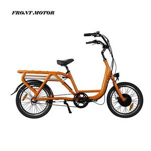 FRANFUN 2 roue <span class=keywords><strong>vélo</strong></span> <span class=keywords><strong>cargo</strong></span> électrique 48V500W mi lecteur LCD affichage néerlandais marchandises e-<span class=keywords><strong>vélo</strong></span> - Product Image 3