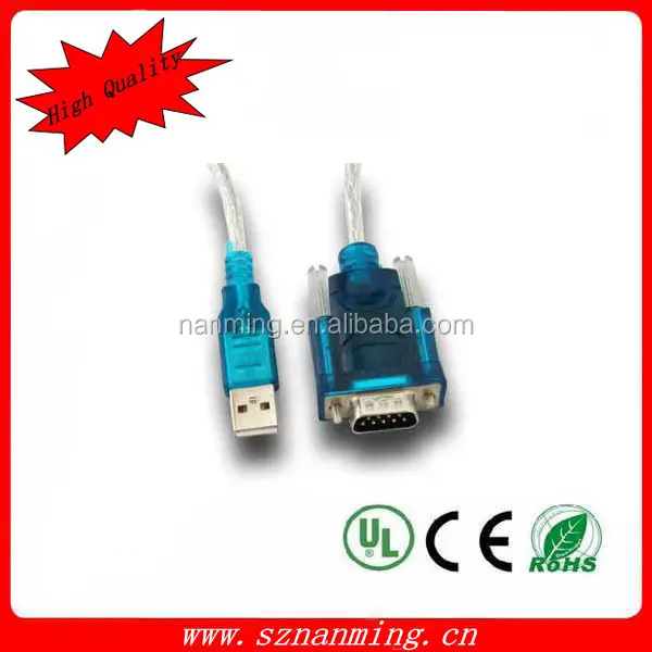 Оптовая продажа USB в RS232 9 контакт. DB9 последовательный кабель адаптер
