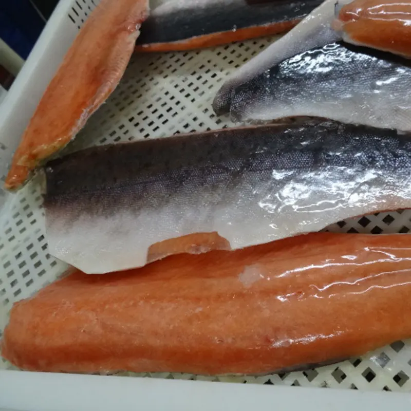 Kualitas Baik Ikan Beku Pink Salmon Fillet