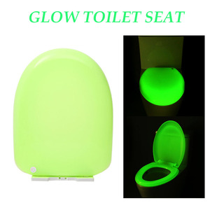 Siège de toilette moderne allongé à ouverture frontale, anti-bactérien, <span class=keywords><strong>lumineux</strong></span> la nuit, à fermeture douce, avec couleur personnalisable - Product Image 5