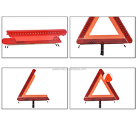 Panneau de commerce PMMA de voiture, fabricant chinois, accessoire de voiture, ampoule led, signalisation en triangle pour la sécurité sur route