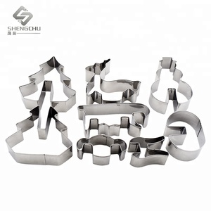 Stampo <span class=keywords><strong>per</strong></span> <span class=keywords><strong>Biscotti</strong></span> in Acciaio Inox di Grado Alimentare <span class=keywords><strong>per</strong></span> Serie Natalizia, Creatività Fai-da-Te, Forme <span class=keywords><strong>per</strong></span> Frutta/Fondente/Impasto/<span class=keywords><strong>Biscotti</strong></span>, <span class=keywords><strong>per</strong></span> Cucinare con i Bambini - Product Image 2