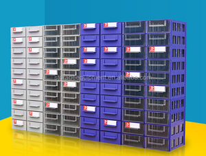 Warehouse <strong>Plastic</strong> <strong>Stackable</strong> Storage <strong>Drawers</strong> for Hardware Accessories,craft,Electronic Component - Product Image 6
