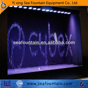 Formation sur site en plein air coloré musique fontaine de rideau d'eau numérique numérique fontaine - Product Image 6