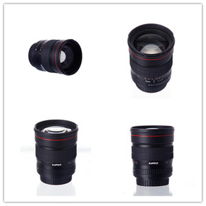 Lente de cámara de lente retrato de 85mm F/1,4 compatible con sensores de marco completo o sensores de APS-C