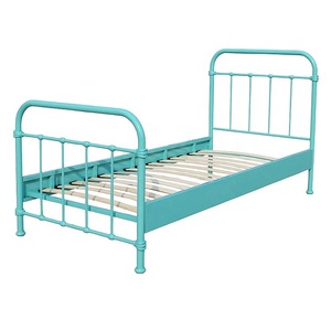 Rainhigh <strong>Metal</strong> <strong>Bed</strong> 90x200cm Slatted <strong>Frame</strong> Single <strong>Bed</strong> <strong>Frame</strong> <strong>Metal</strong> Bedroom Furniture - Product Image 5