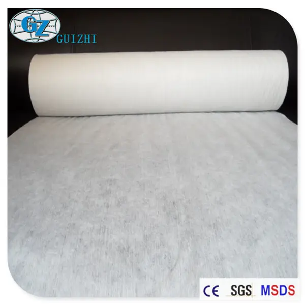 Viscose Spunlace Geweven Stoffen Shanghai Voor Baby Veeg Grondstof, 30-100gsm Viscose / Polyester Pongezijdestof Auto Industrie