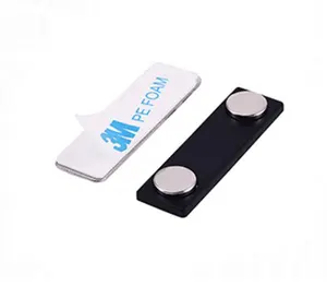 China Magnet Supplier Wit Neodymium Magnetic Name Tag/ID Badge Holders in China