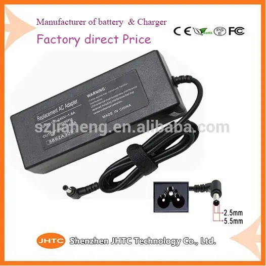 Hotest Cheap wholesale price 19V 3.16A 60W Laptop Adapter for toshiba Satellite L25 M35X PA3467U-1ACA Series Laptop Charger