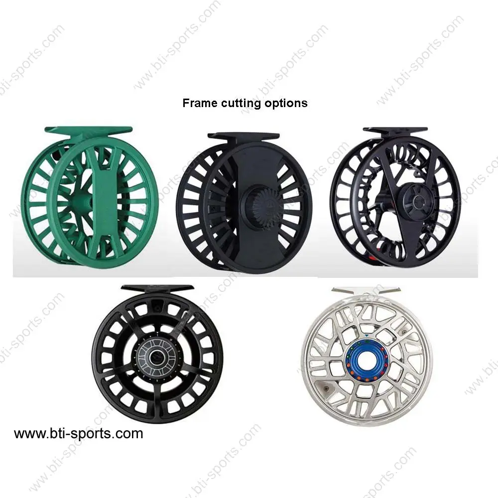 Customize service for CNC machined freshwater fly fishing reel