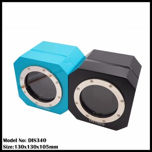Caja de reloj de lujo para hombre 2026 con patrón de cuero y placa metálica cosida - Product Image 1