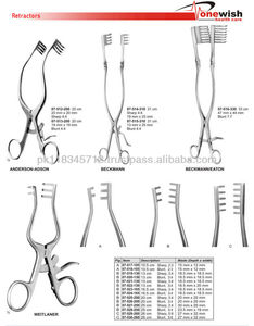 Retractores Anderson Adson, Instrumentos Quirúrgicos, Modelo Onewish22 de Pakistán - Product Image 1
