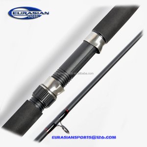 Canne à pêche spinning en fibre de verre 2 pièces pour brochet, <span class=keywords><strong>prix</strong></span> de gros le plus bas, 40-100g, 2.70m 9ft, pour pêche au brochet en lac, usine de Weihai - Product Image 4