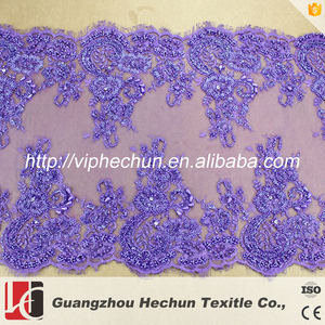 HC-1419 Hechun卸売高品質クリスタルまつげビーズレーストリム - Product Image 4